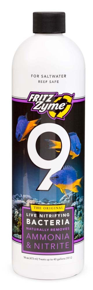 FritzZyme 9 Saltwater Nitrifying Bacteria - 16 oz