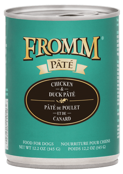 Fromm Chicken & Duck Pâté Wet Dog Food - 12.2oz