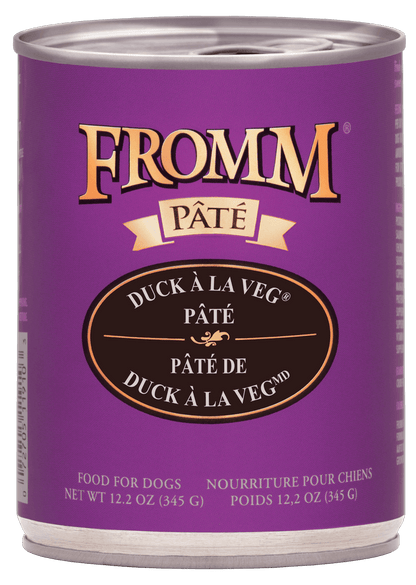Fromm Duck À La Veg Pâté Wet Dog Food - 12.2oz