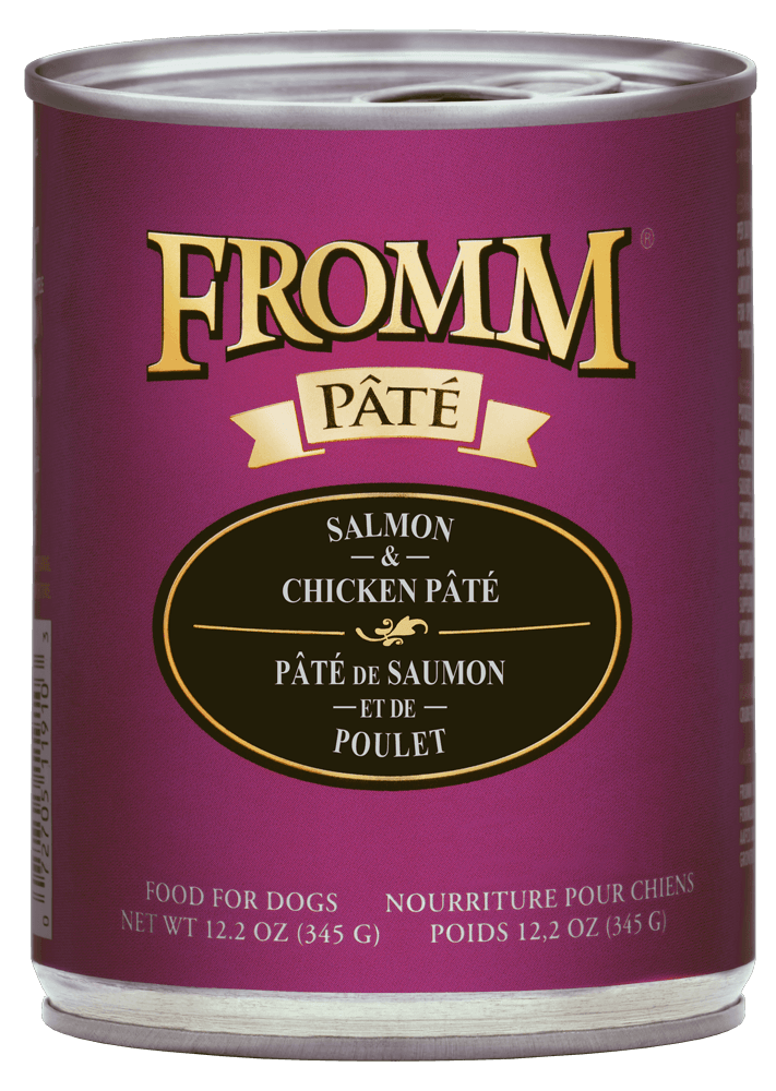 Fromm Salmon & Chicken Pâté Wet Dog Food - 12.2oz