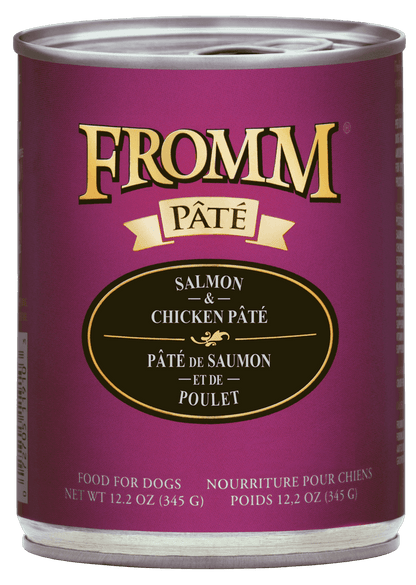 Fromm Salmon & Chicken Pâté Wet Dog Food - 12.2oz