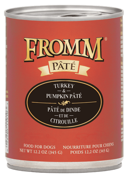 Fromm Turkey & Pumpkin Pâté Wet Dog Food - 12.2oz
