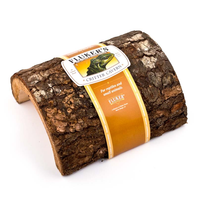 Fluker's Critter Cavern Half-Log - Large