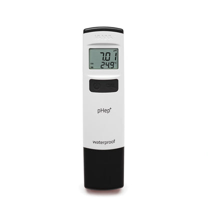 Hanna pHep®+ Waterproof Pocket pH Tester with 0.01 pH Resolution HI98108
