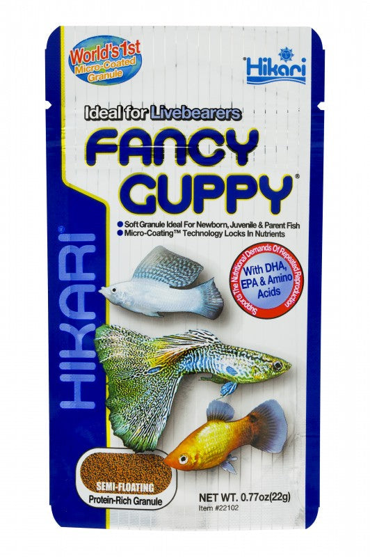 Hikari Tropical Fancy Guppy Granules - 0.77 oz