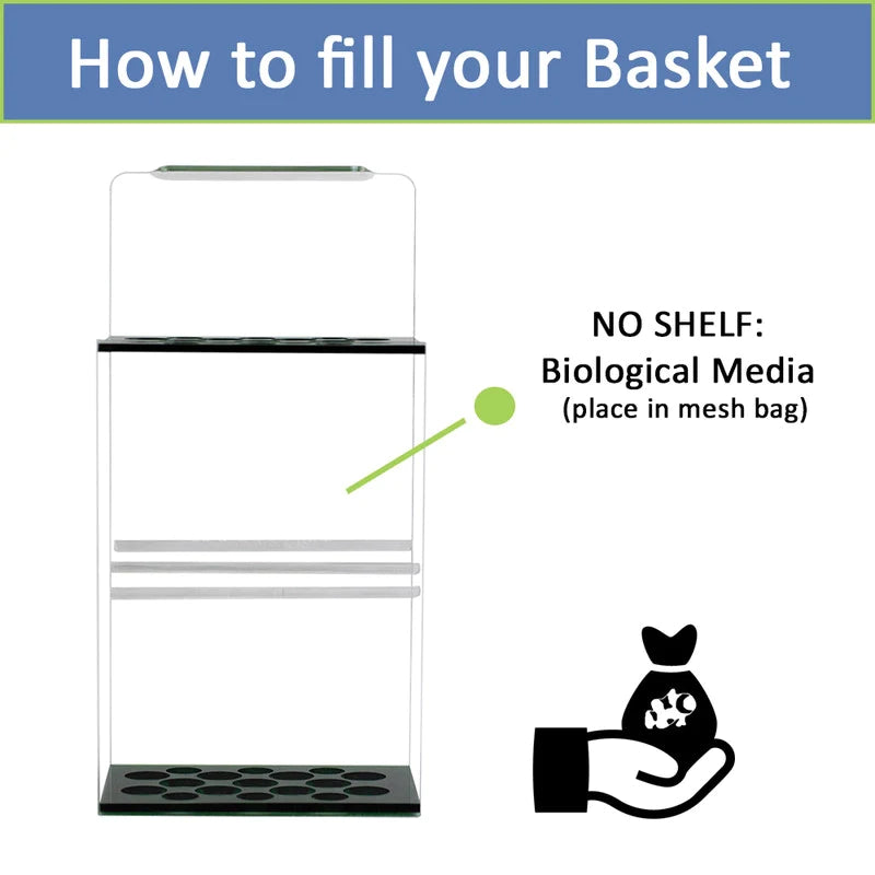 inTank Chamber Two Media Basket Fluval Flex 15 | Fluval Flex 57L