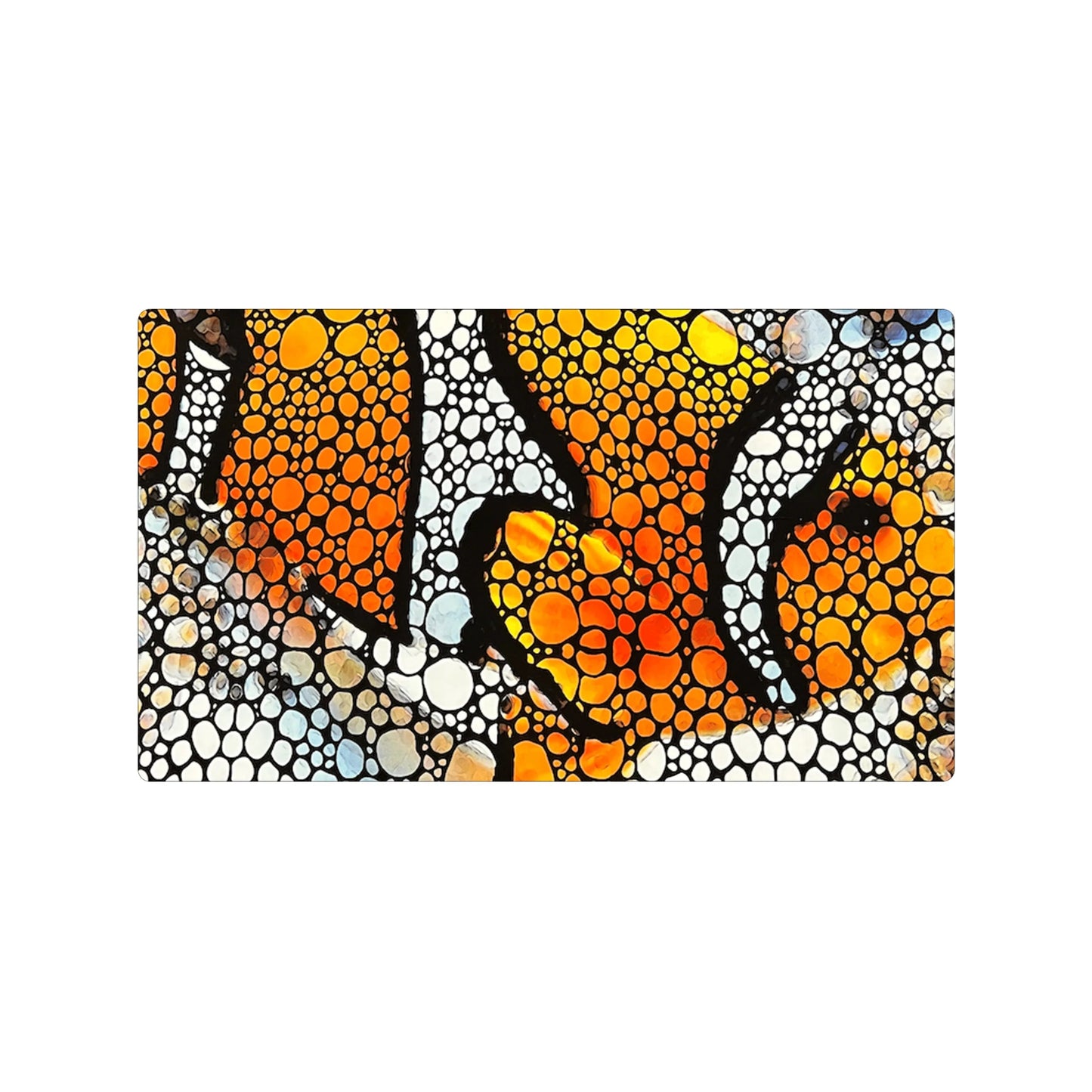 Flipper Aquarium Mat with Tang Artwork