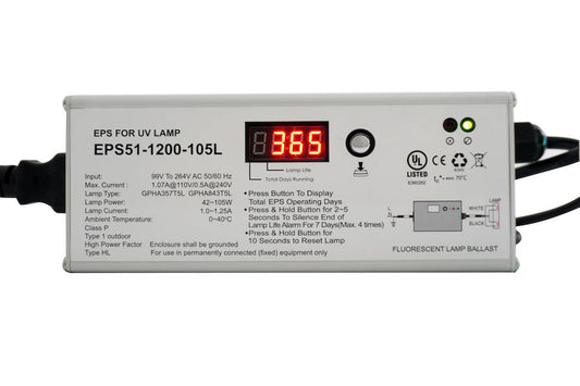 Lifegard Aquatics Ballast for Amalgam Pro Max Germicidal UV 55, 90 ,120 Watts R450207