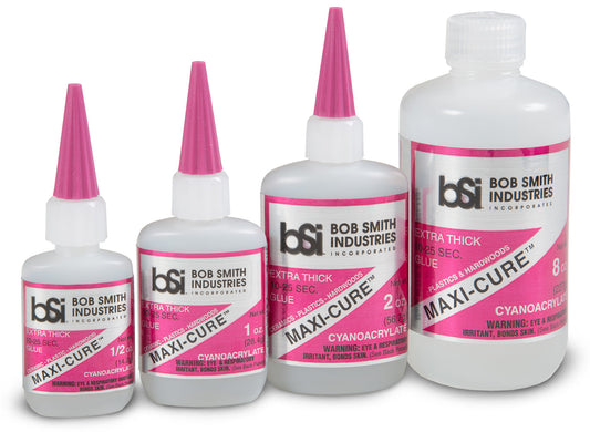 BSI MAXI-CURE Extra Thick Cyanoacrylate Glue 8oz