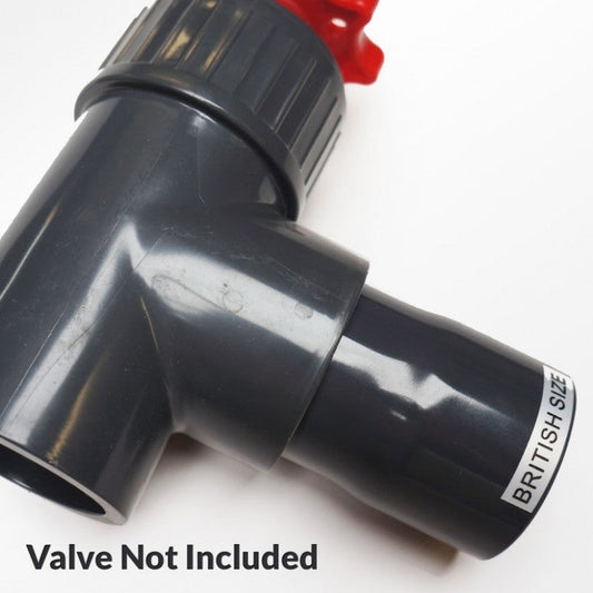 Metric to Standard Imperial PVC Adapters - 25mm to 3/4"