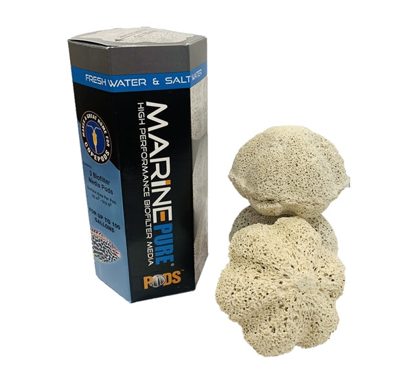 CerMedia MarinePure Biofilter Media Pods 3pk