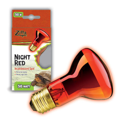 Zilla Night Red Incandescent Spot - 50 W