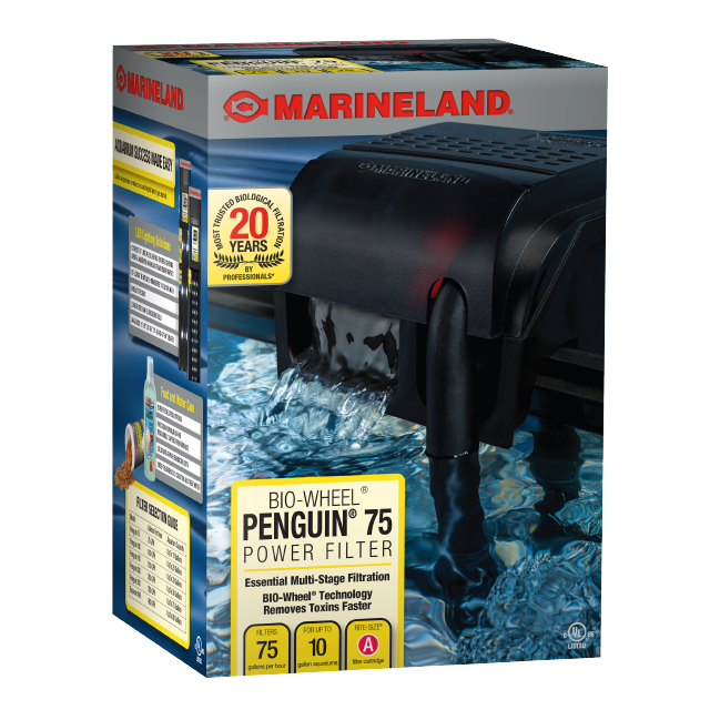 Marineland Power Filter Penguin 75 up to 10gal