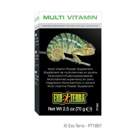 Exo Terra Multi Vitamin Powder Supplement - 2.5 oz - 70 g