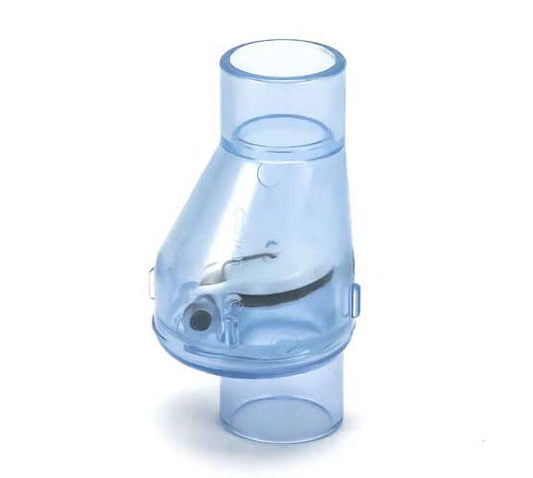 PVC Flapper Check Valve Slip x Slip - 1/2 Inch