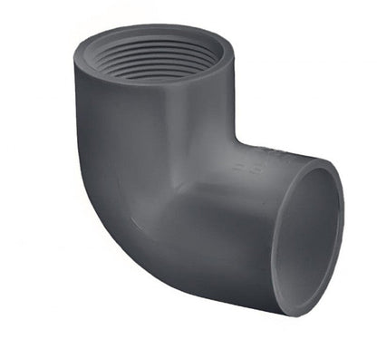 PVC Elbow TxT White - 2 Inch