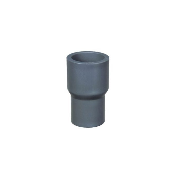 PVC Reducer Coupling - Schedule 80 - Grey - Socket x Socket - 1 1/4 Inch x 1 Inch