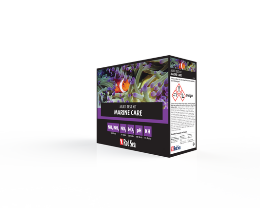Red Sea Marine Care (NH3-NH4 | NO3 | NO2 | pH | KH) Test Kit