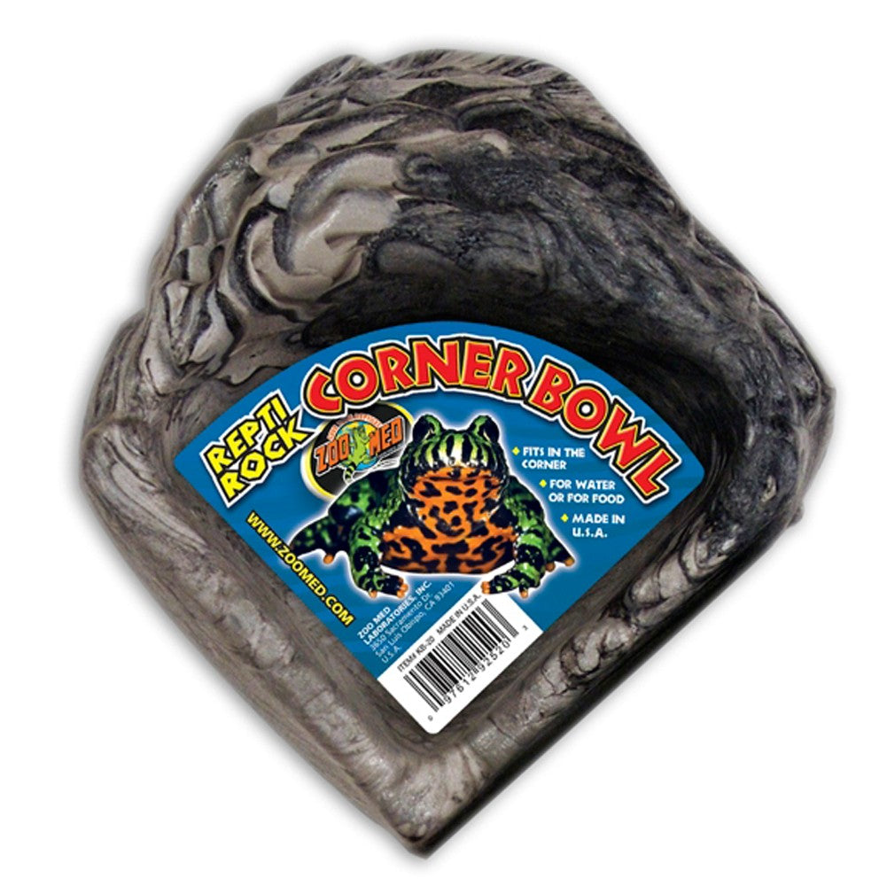 Zoo Med Repti Rock Corner Bowl - Small