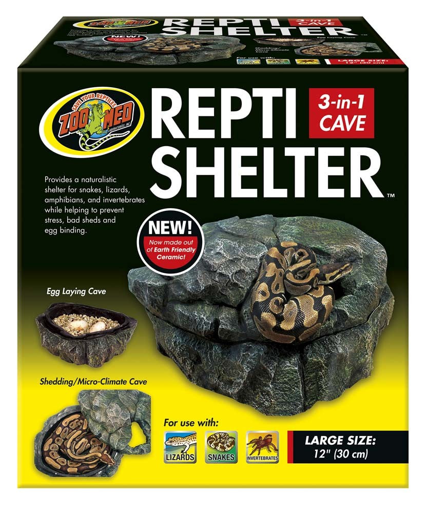 Zoo Med Repti Shelter 3 in 1 Cave - Large