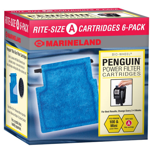 Marineland Penguin Power Filter Cartridge Rite-Size A - 6pk