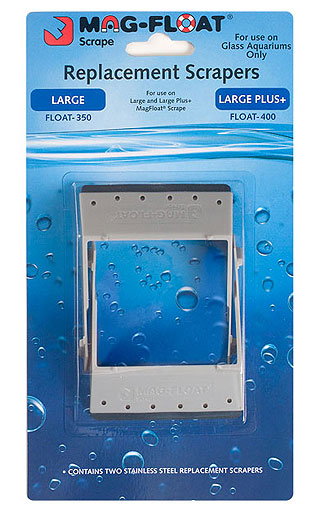 Mag-Float Scrape Scraper Blades Large and Large Plus - 2 pack