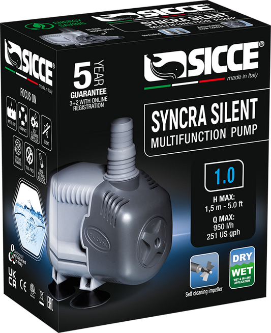 Sicce Syncra Silent 1.0 Pump - 251 GPH