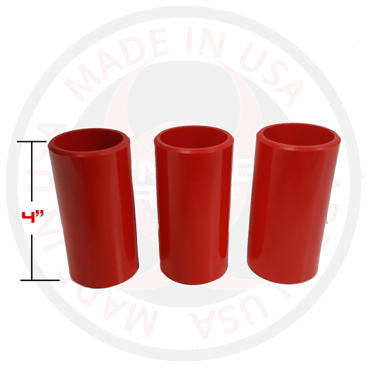 Synergy Reef Overflow External Pipe Kit 1.5″ PVC Red