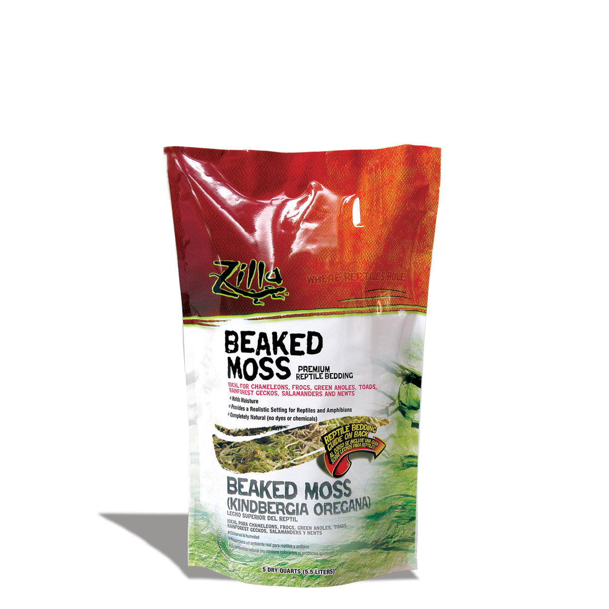 Zilla Terrarium Beaked Moss - 5 Qt