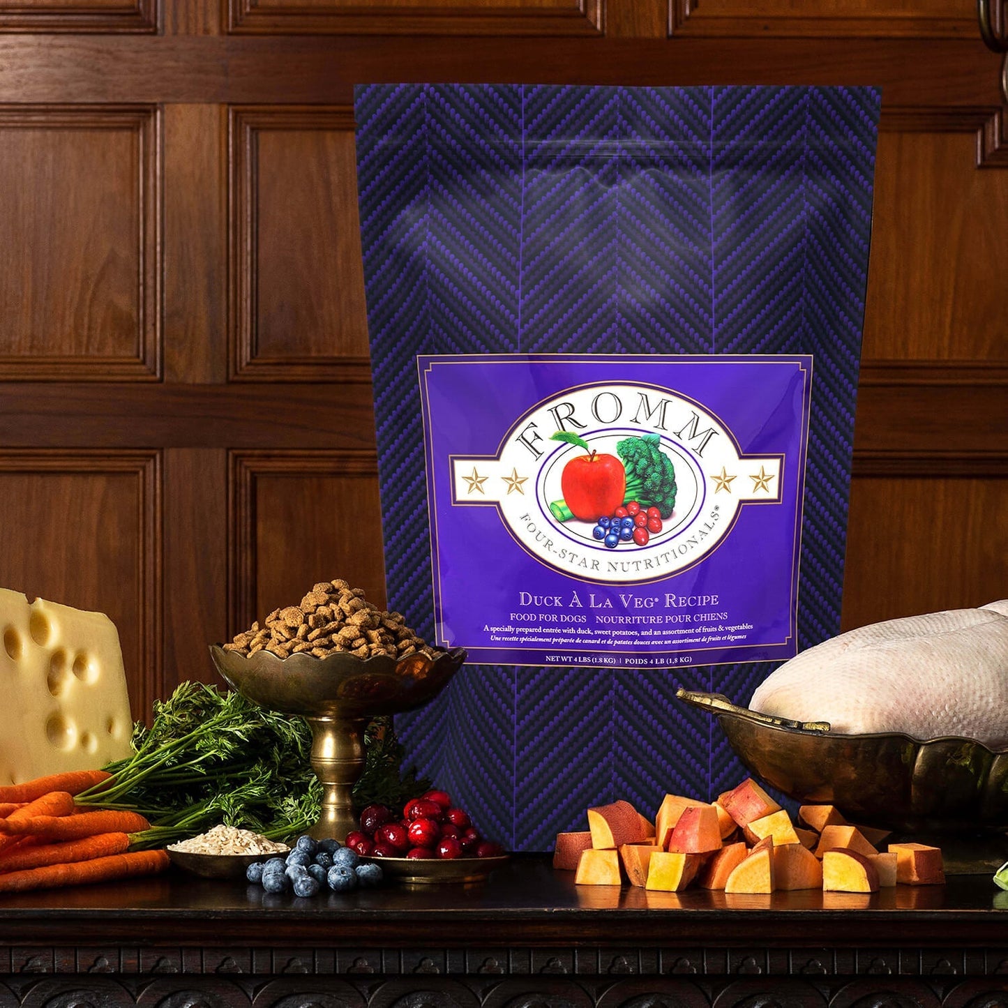 Fromm Four Star Nutritionals Duck À La Veg Recipe Dry Dog Food - 5.4kg