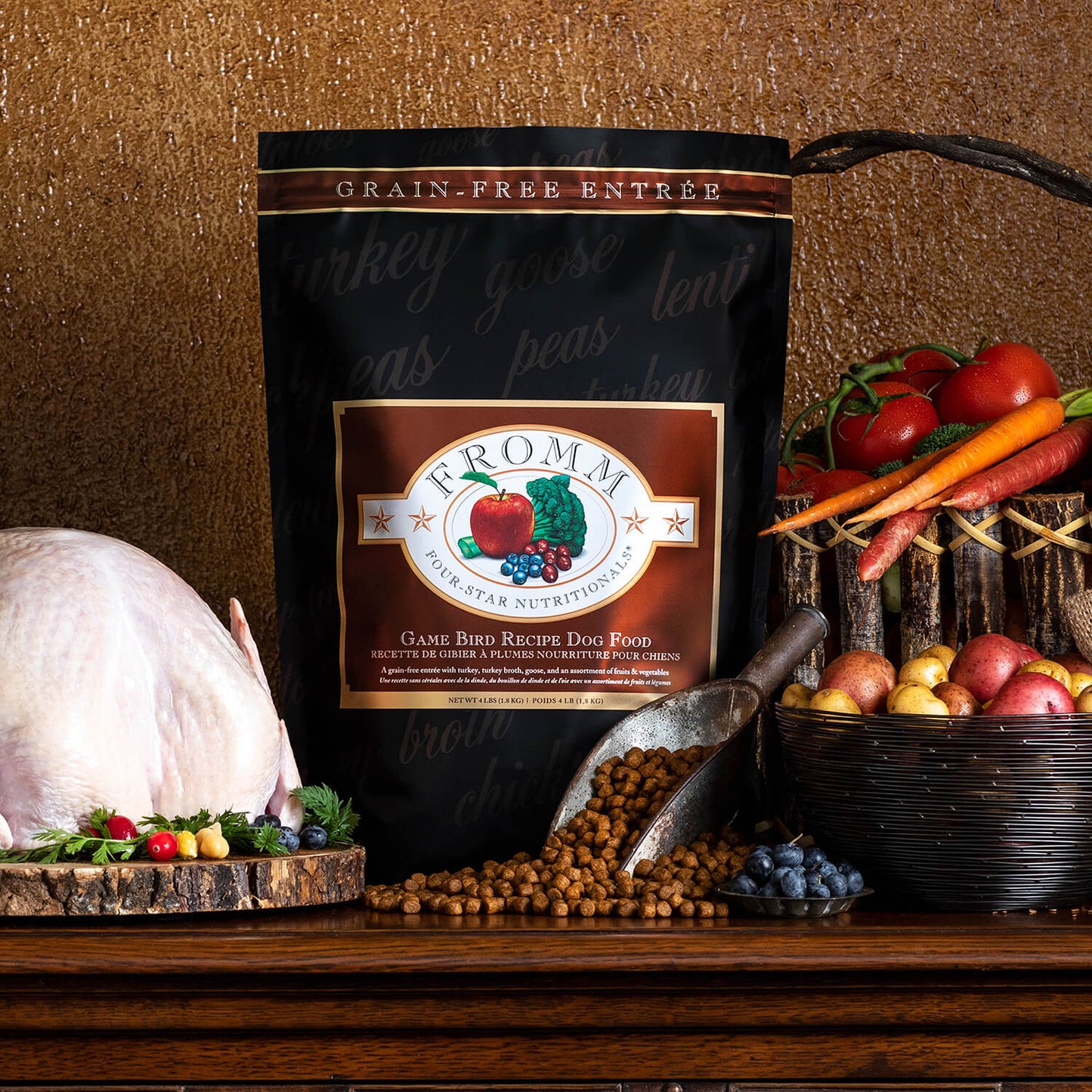 Fromm Four Star Nutritionals Game Bird Recipe Dry Dog Food - 1.8kg