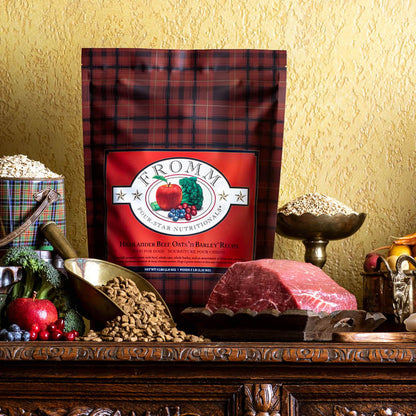 Fromm Four Star Nutritionals Highlander Beef, Oats, 'n Barley Recipe Dry Dog Food - 5.4kg