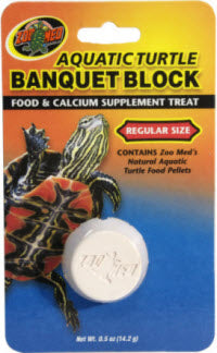 Zoo Med Aquatic Turtle Banquet Block - Regular Size