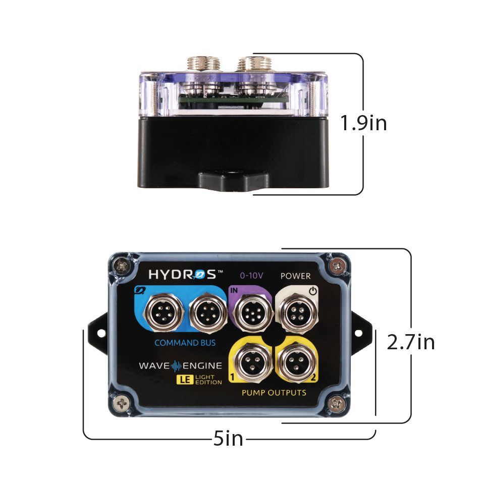 IceCap 2K Gyre Flow Pump With WaveEngine LE WiFi Controller